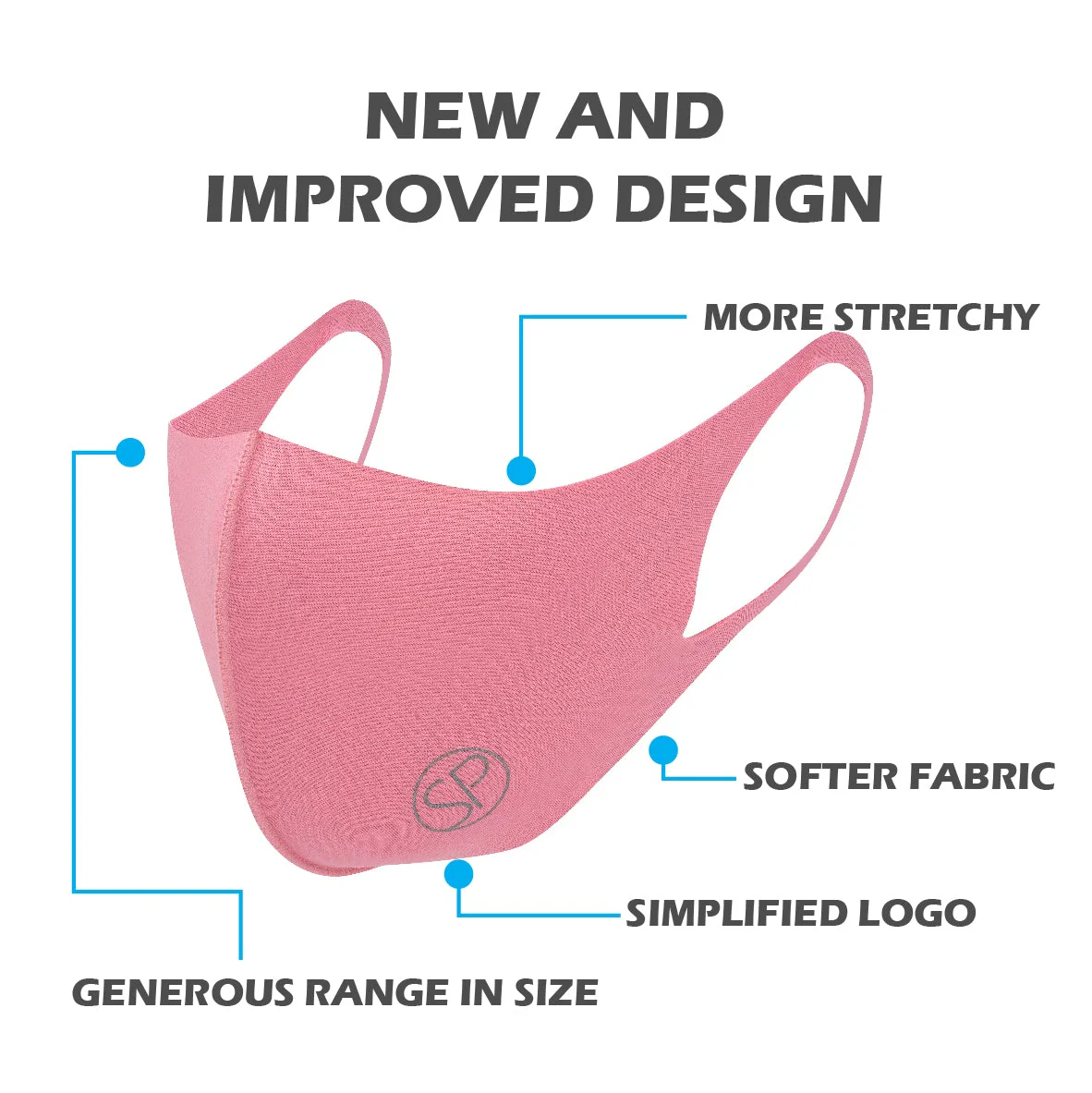 Kids SP Reusable Face Mask - Nanosilver (V3) - Image 3