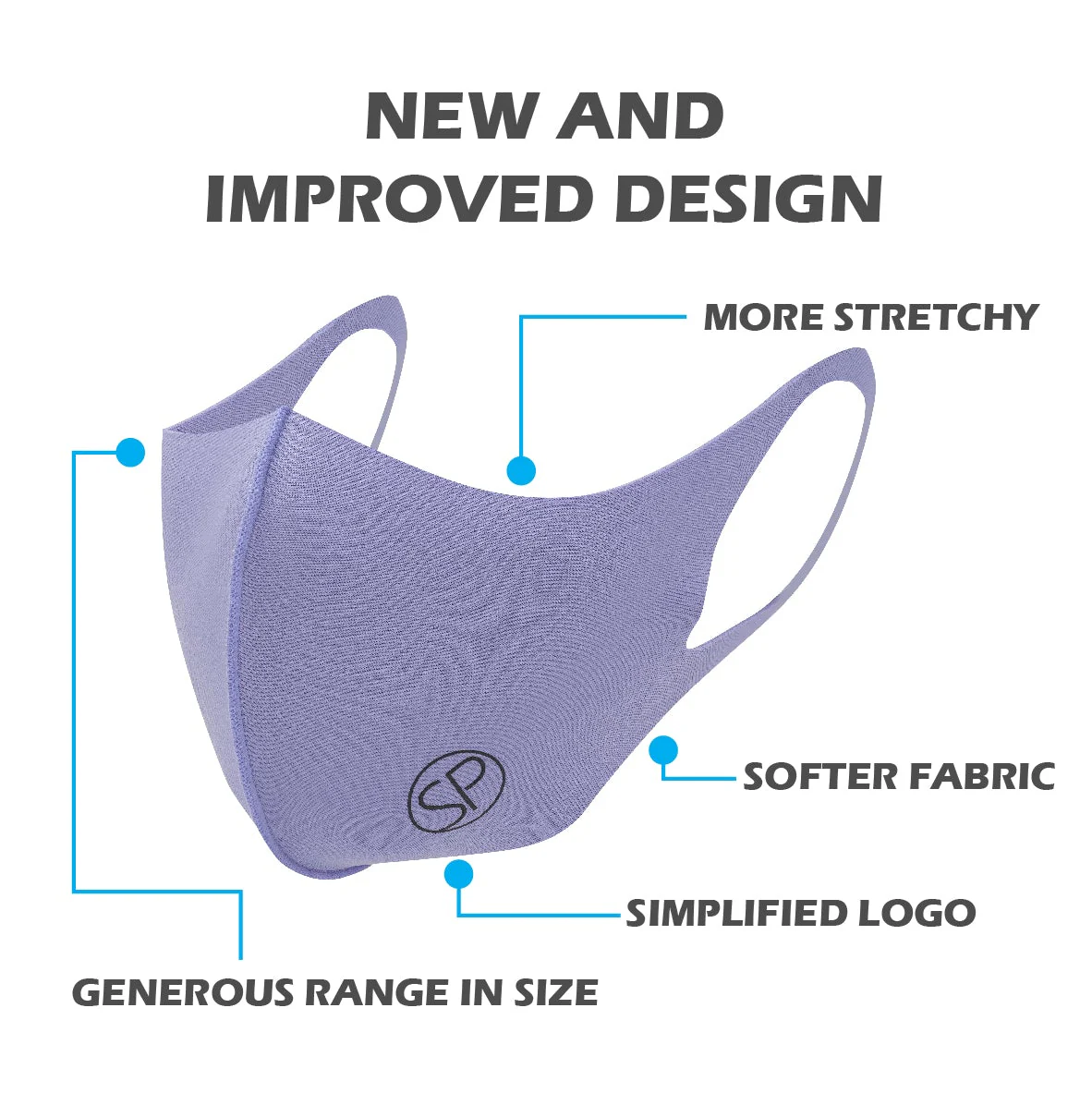 Kids SP Reusable Face Mask - Nanosilver (V3) - Image 4