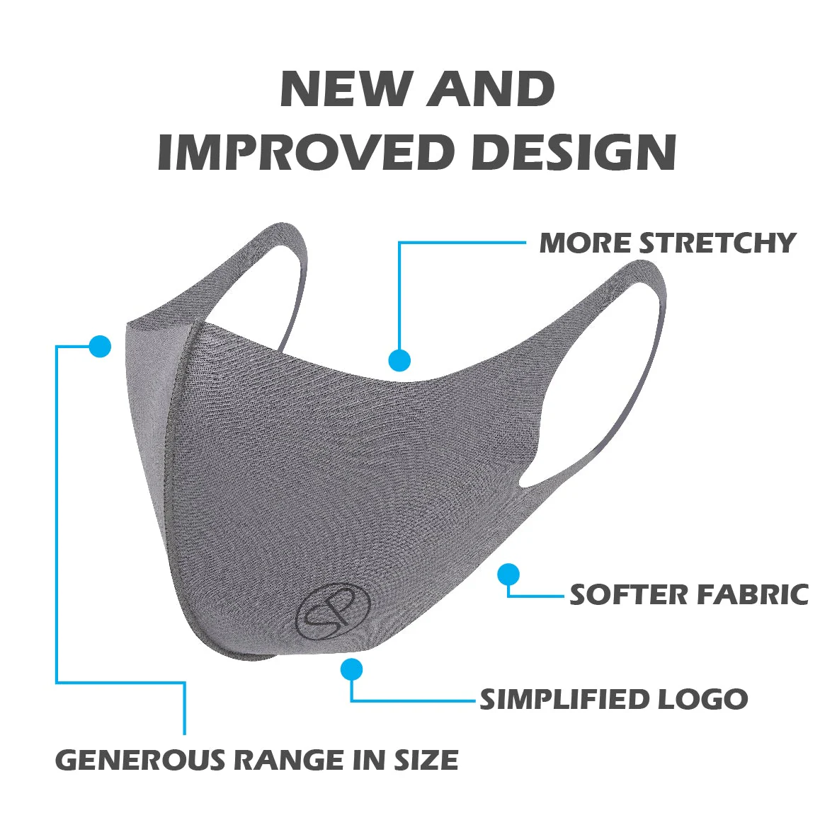 Kids SP Reusable Face Mask - Nanosilver (V3) - Image 9