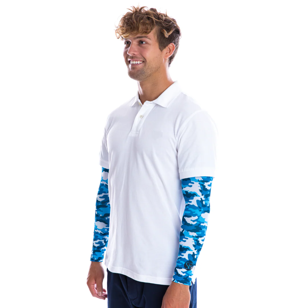 Original Arm Sleeves (Camo Blue) - Image 3