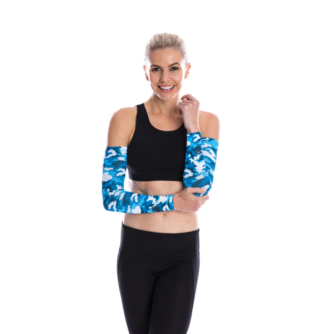 Original Arm Sleeves (Camo Blue) - Image 8