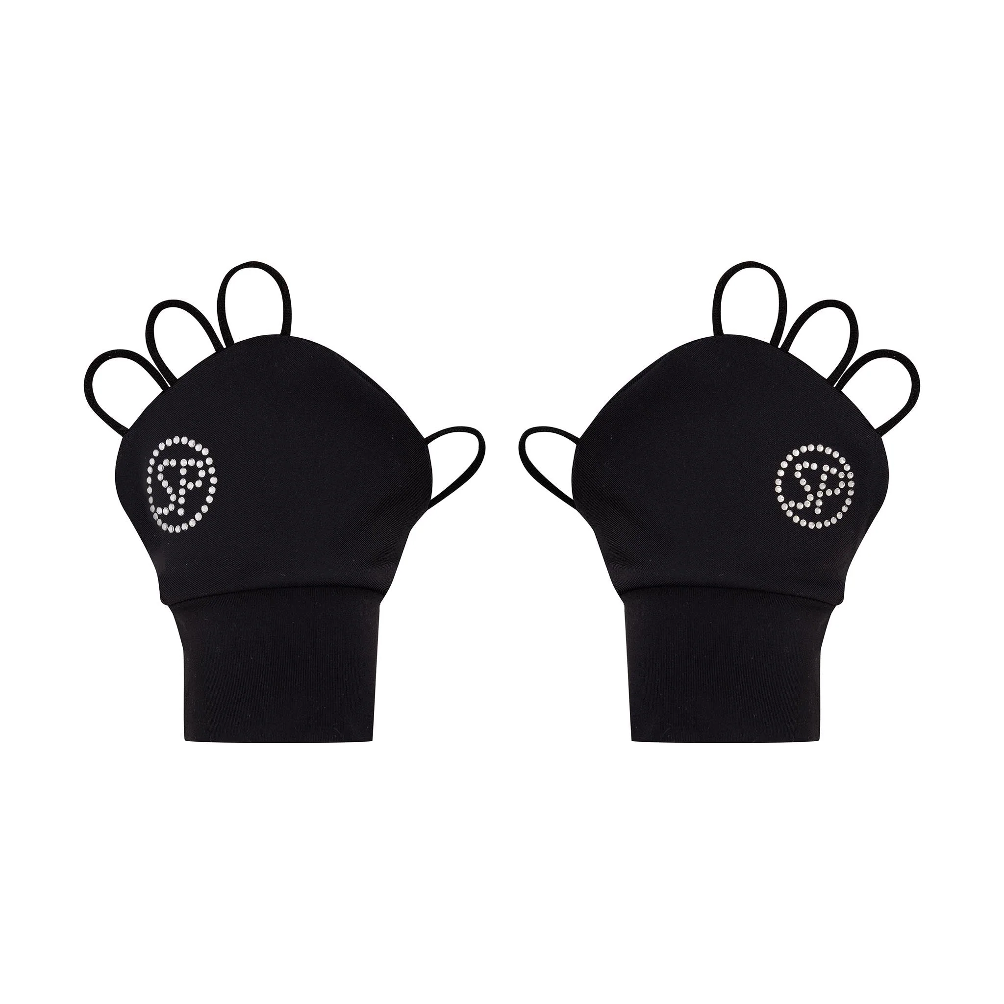 Crystal Palmless Glove (Black) - Image 3