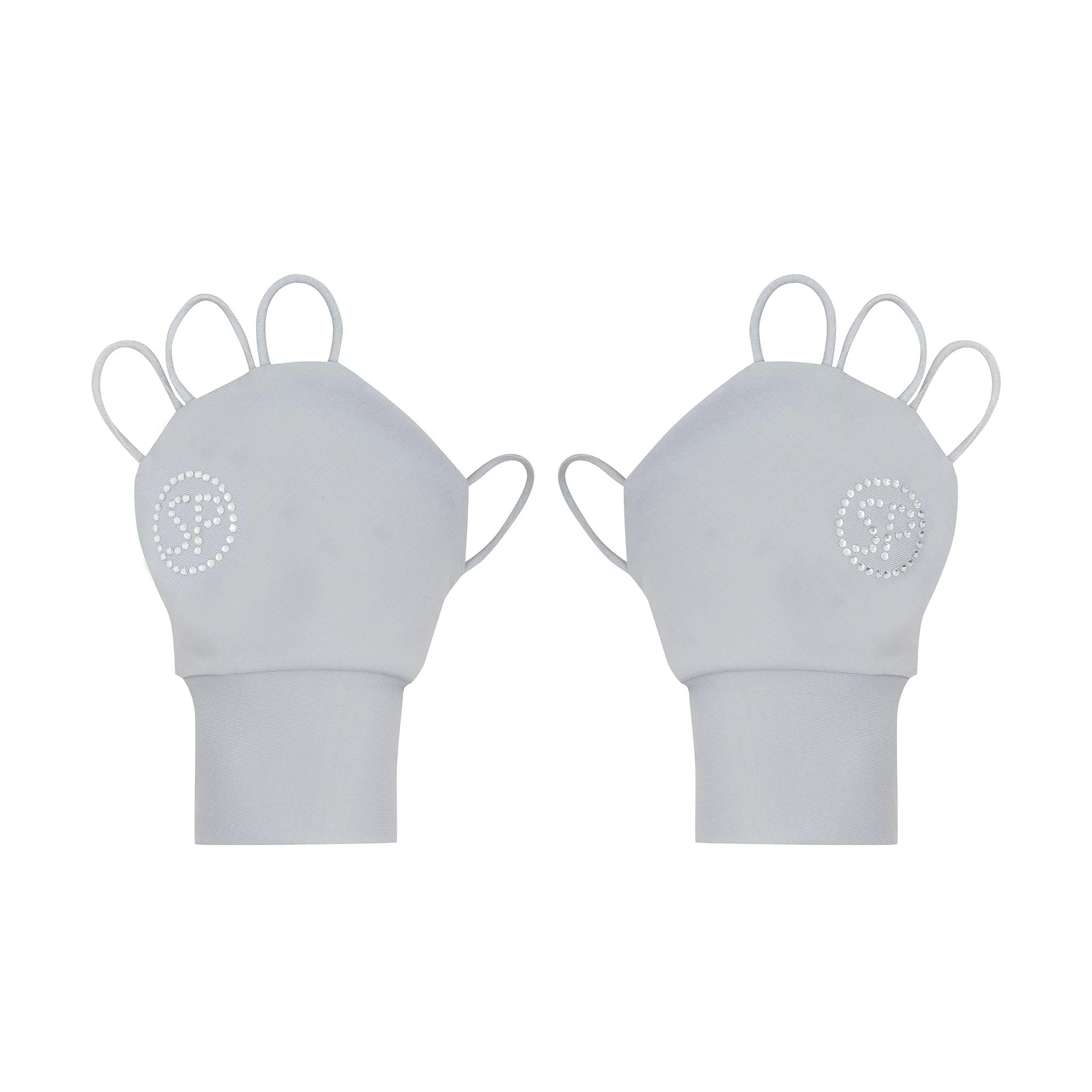 Crystal Palmless Glove (Grey) - Image 3