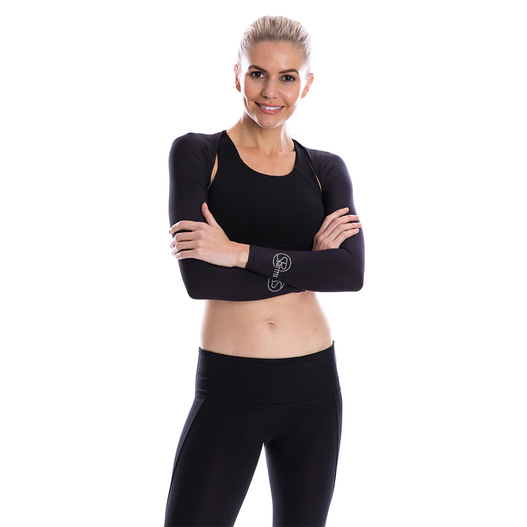 Crystal Shoulder Wrap (Black) - Image 4