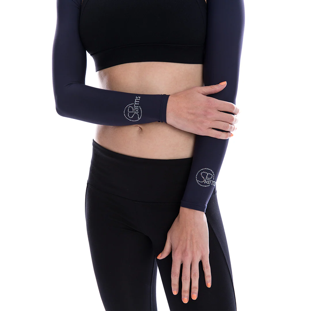 Crystal Shoulder Wrap (Navy)