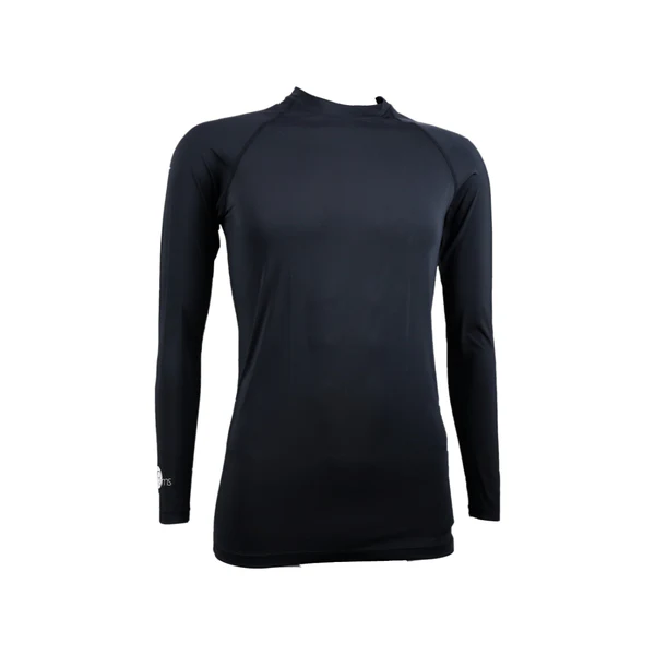 Men's Cooling Shirt Round Neck (Black) - Image 4