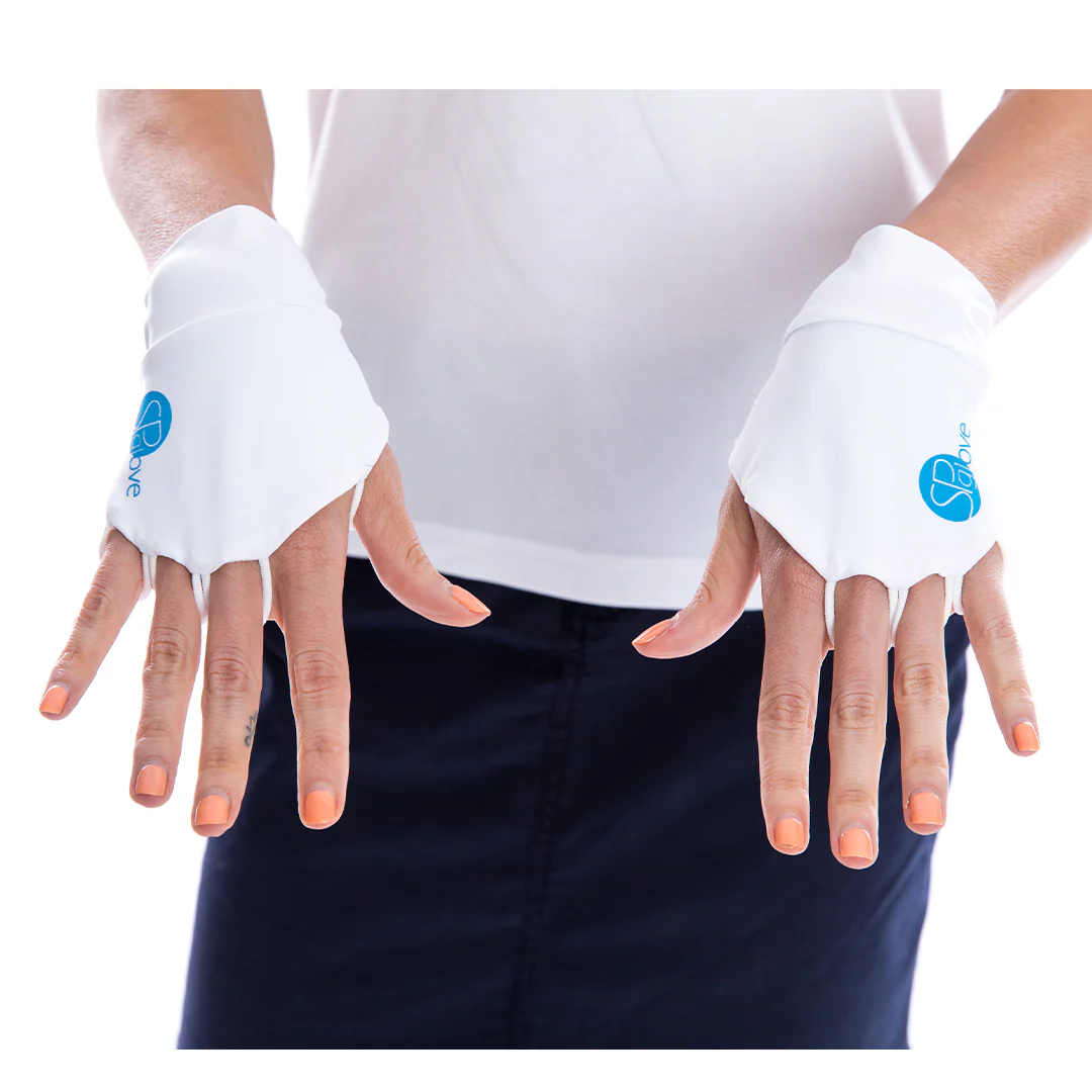 Palmless Glove (White) - Image 3