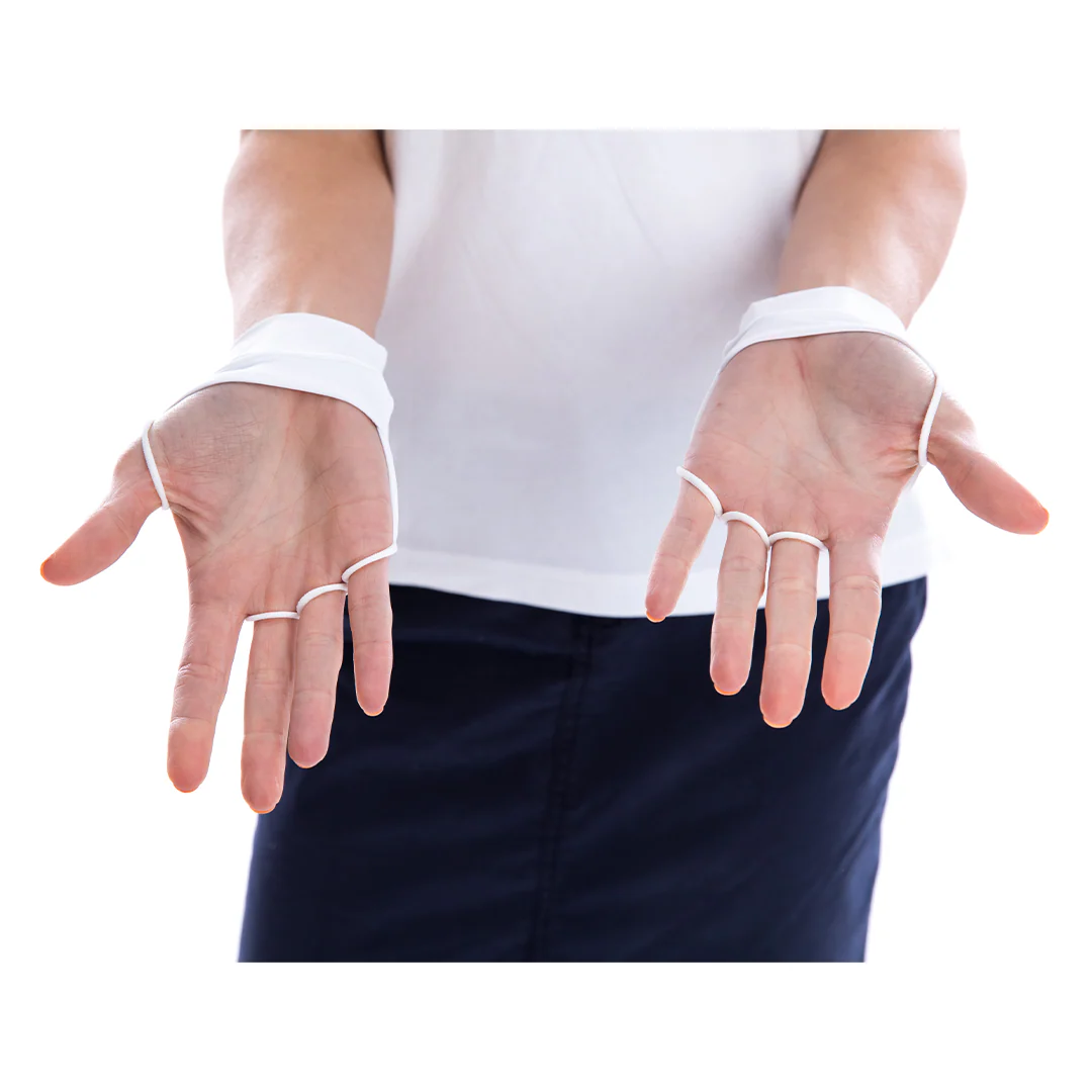 Palmless Glove (White) - Image 4
