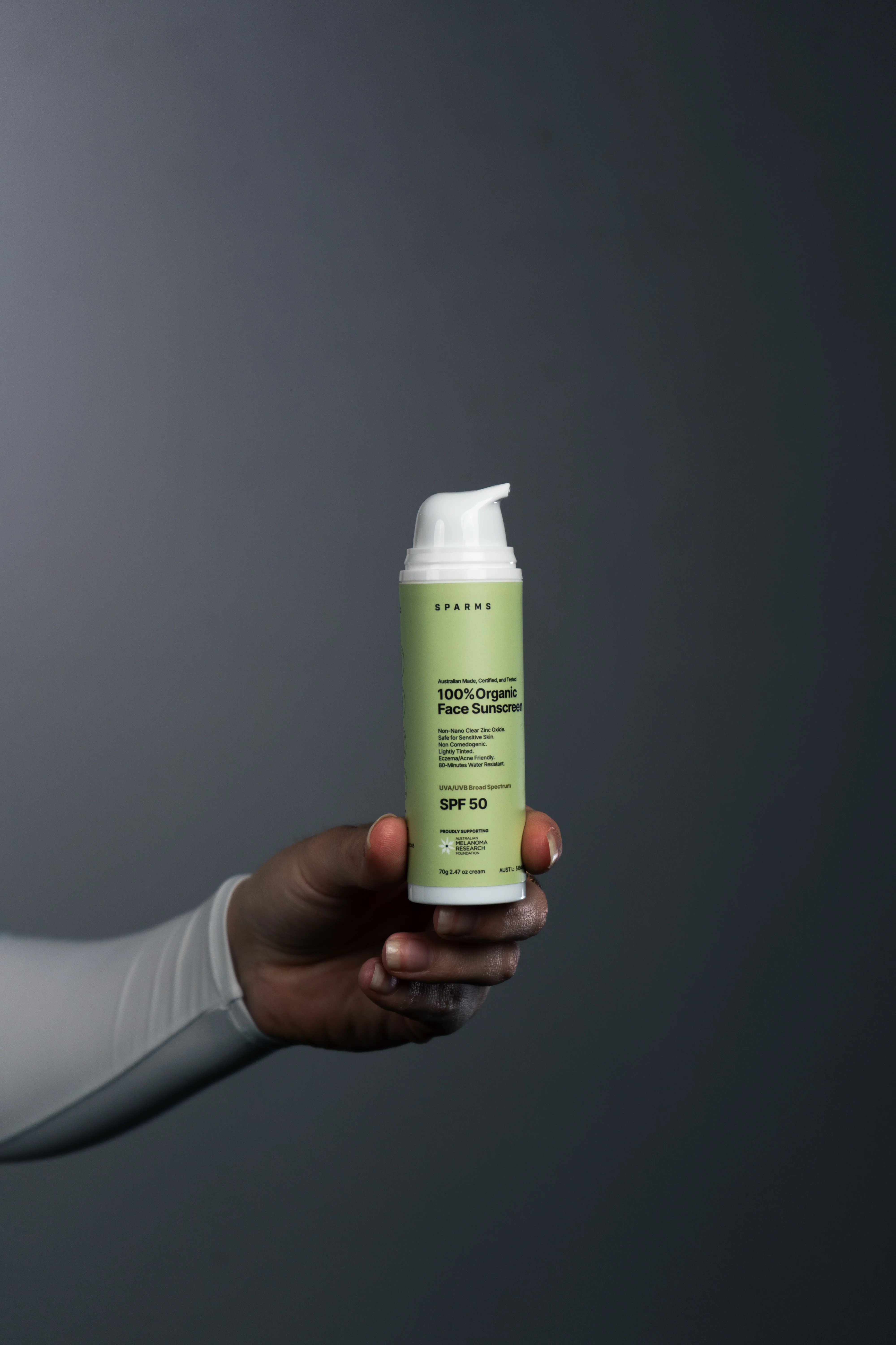 100% Organic Face Sunscreen - Image 2