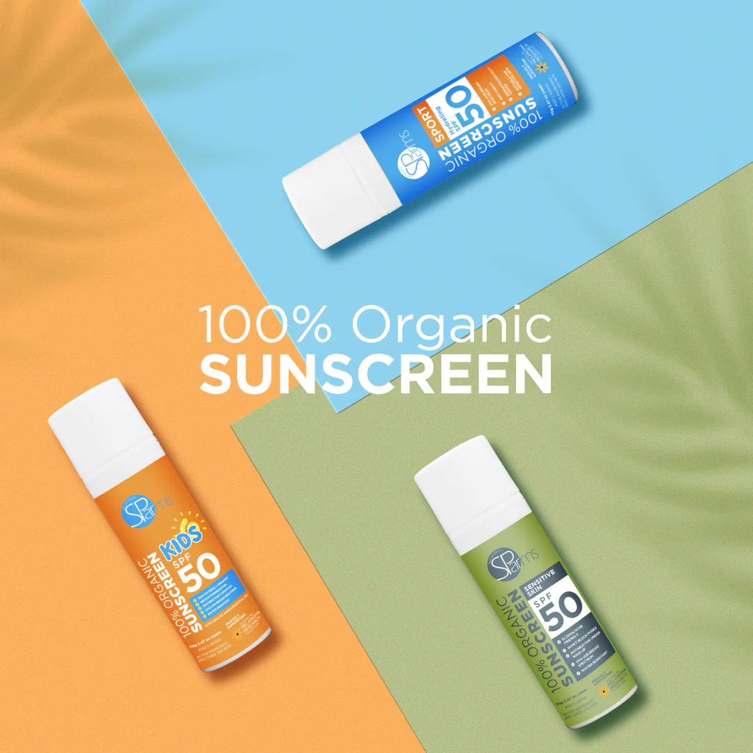 100% Organic Sunscreen - Sport - Image 17