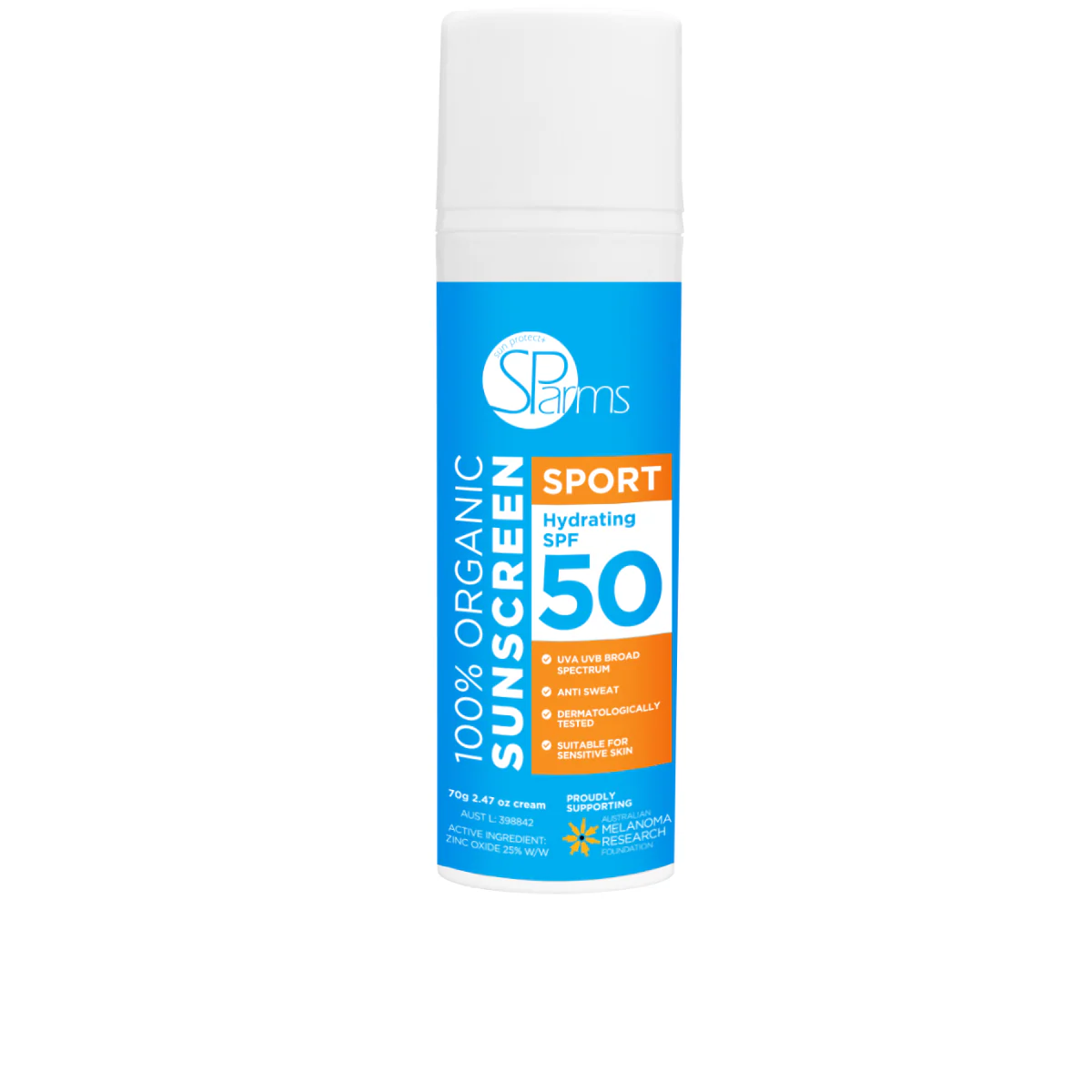 100% Organic Sunscreen - Sport - Image 2